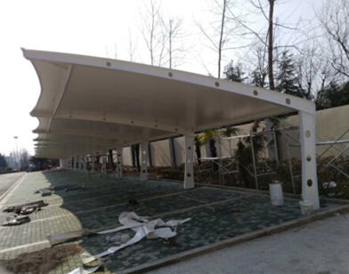 祝贺徐州笨鸟建筑节能材料公司车棚竣工
